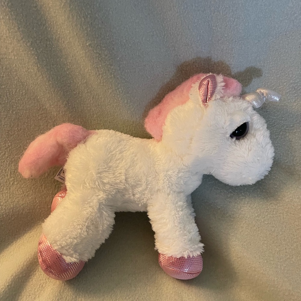 Aurora Pink Unicorn Plush